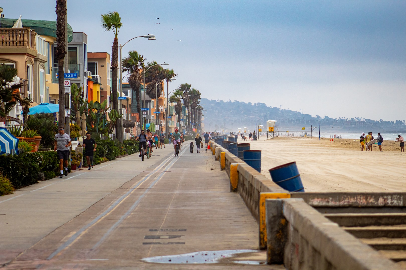 San Diego Beach Boardwalk