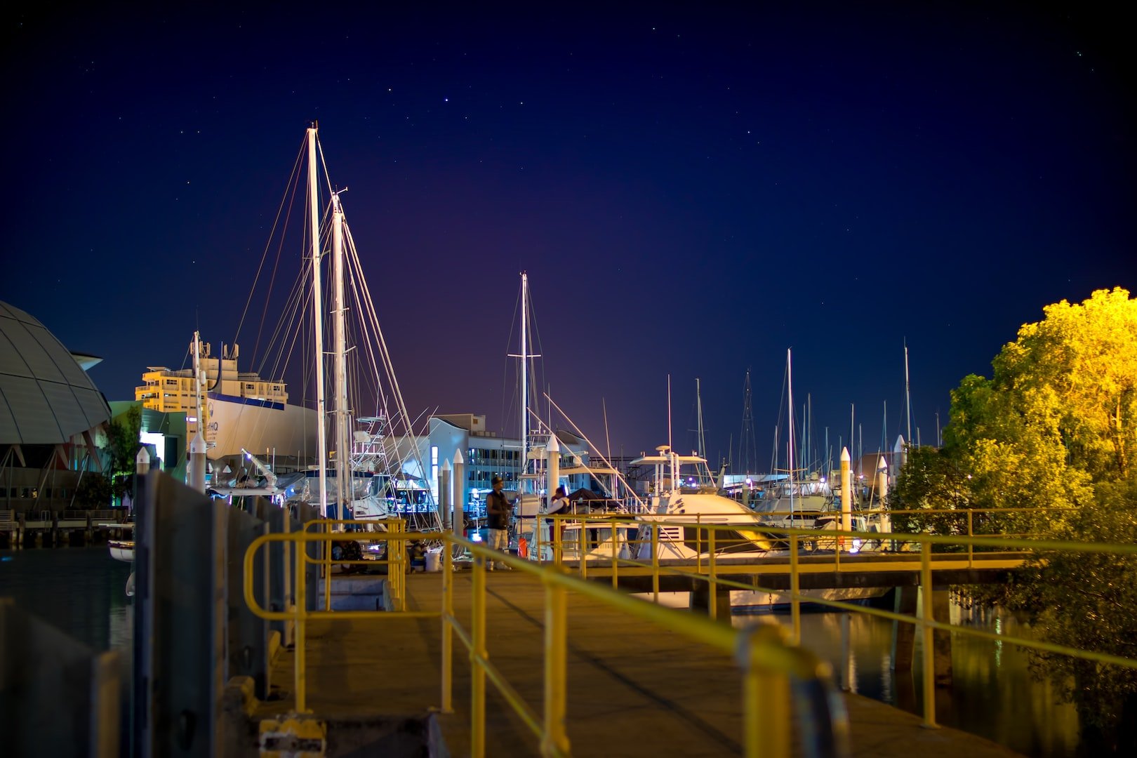 Boats in Harbor